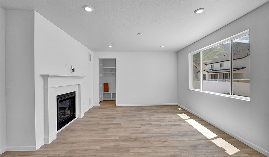 Great Room of the Bedford floor plan