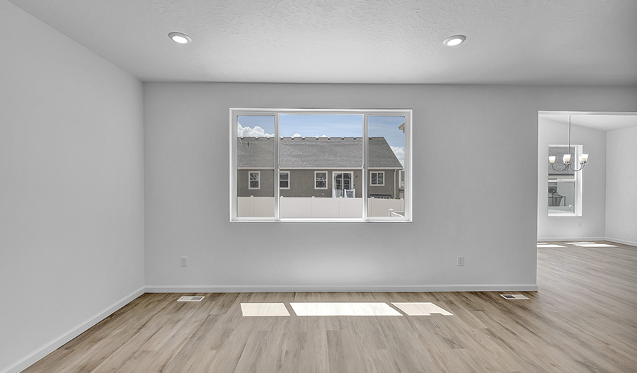 Great Room of the Bedford floor plan