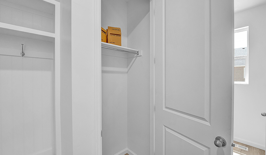 Closet of the Bedford floor plan