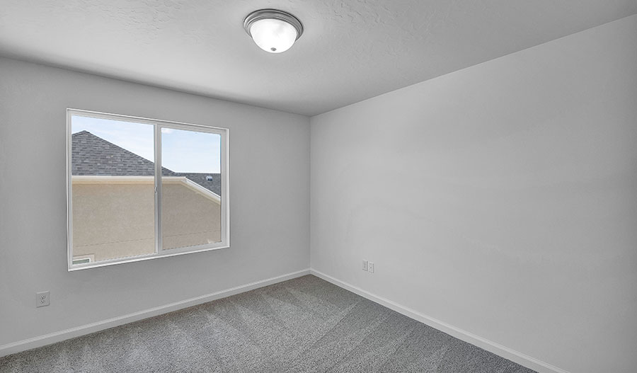 Bedroom of the Bedford floor plan