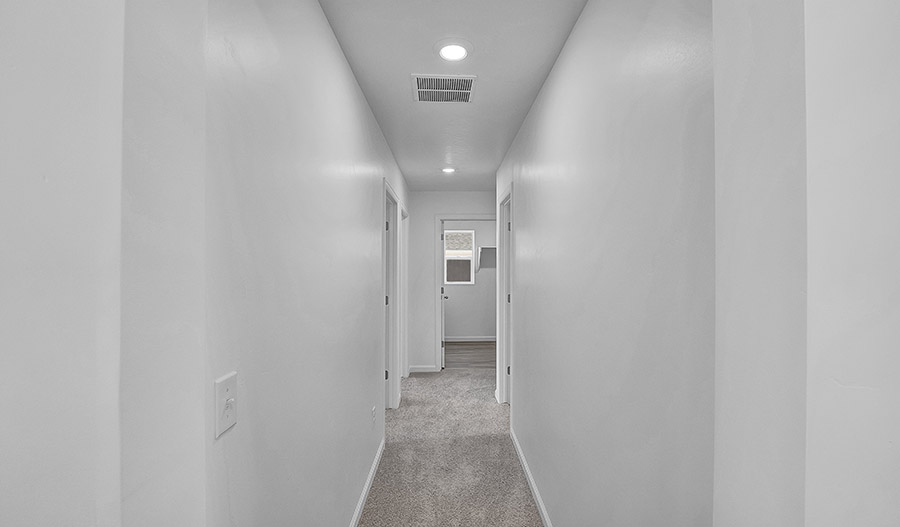 Hallway of the Bedford floor plan