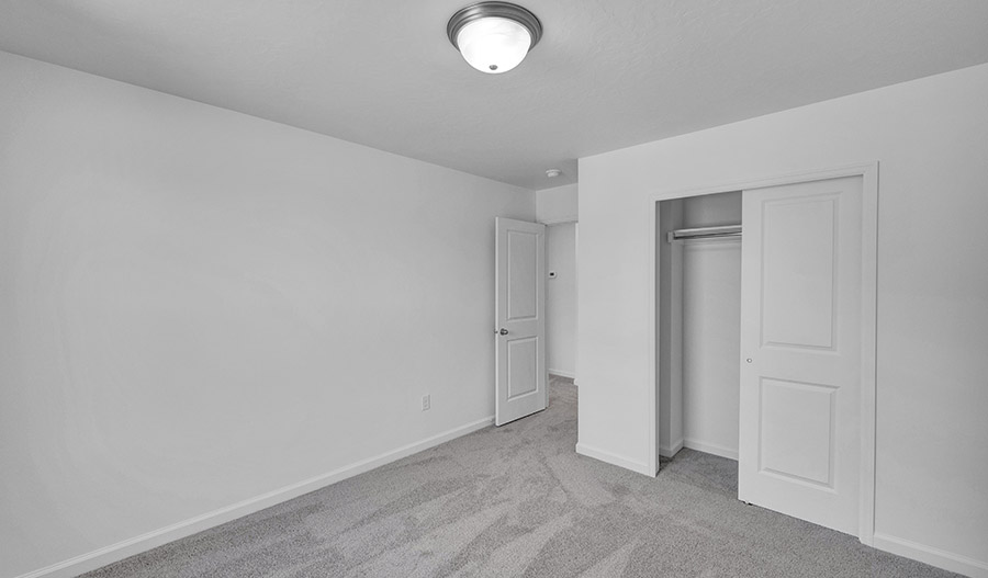 Bedroom of the Bedford floor plan