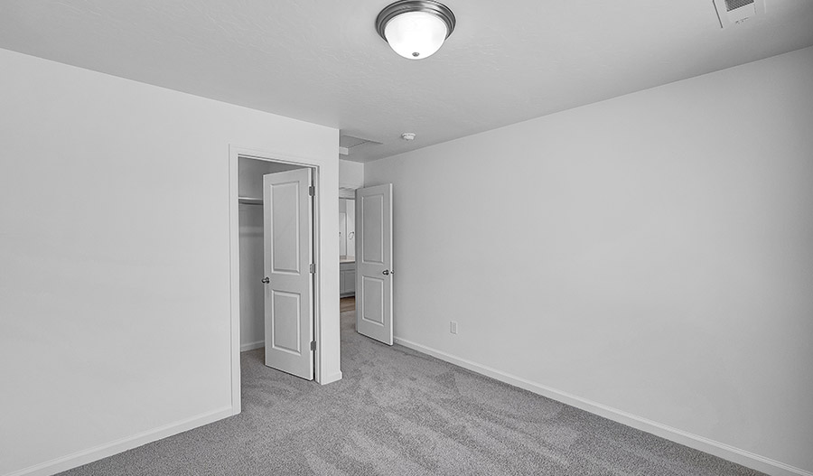 Bedroom of the Bedford floor plan