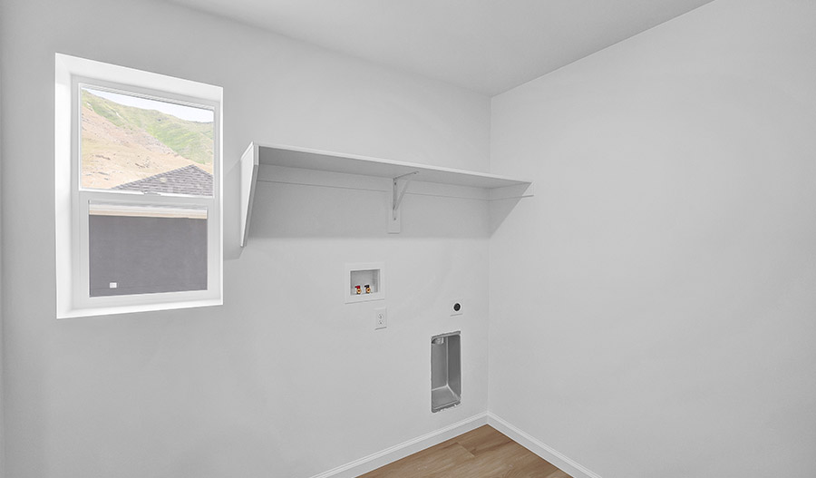 Laundry of the Bedford floor plan