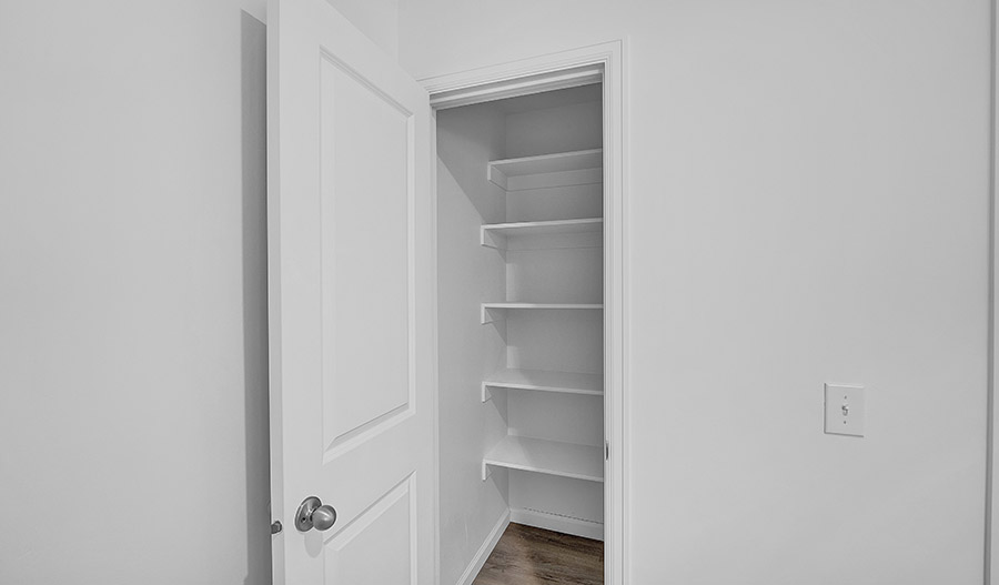 Closet of the Bedford floor plan