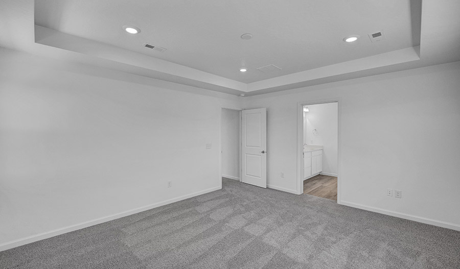 Bedroom of the Bedford floor plan
