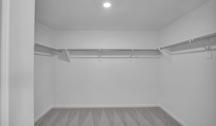Closet of the Bedford floor plan