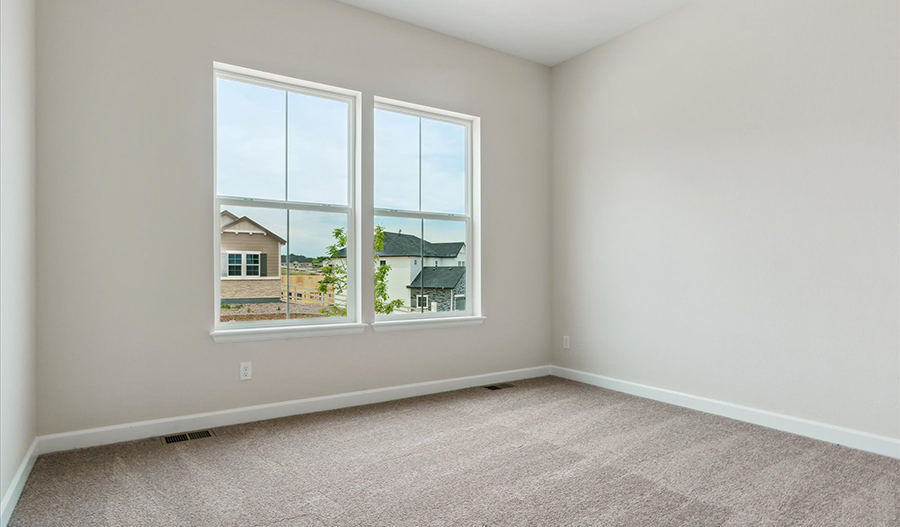 Bedroom of the Powell floor plan