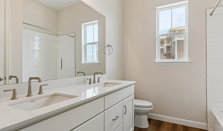 Bathroom of the Powell floor plan