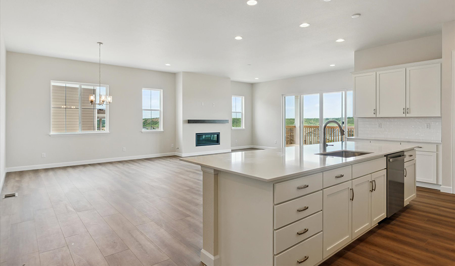 Kitchen of the Powell floor plan