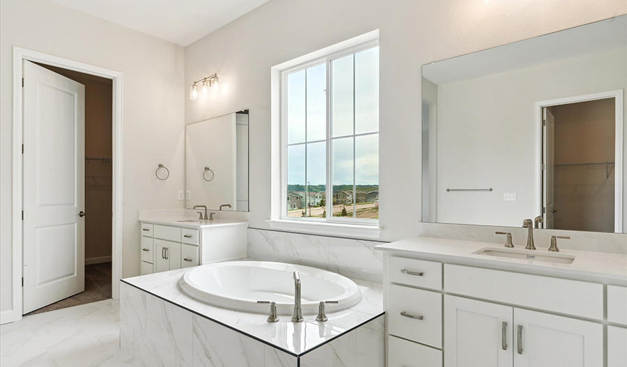 Bathroom of the Powell floor plan