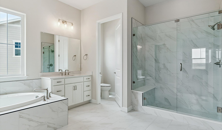 Bathroom of the Powell floor plan