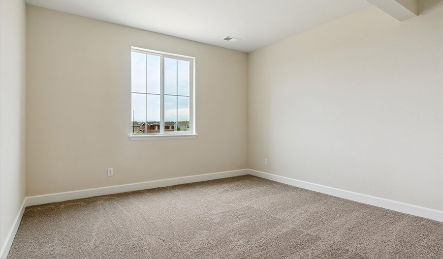 Bedroom of the Powell floor plan