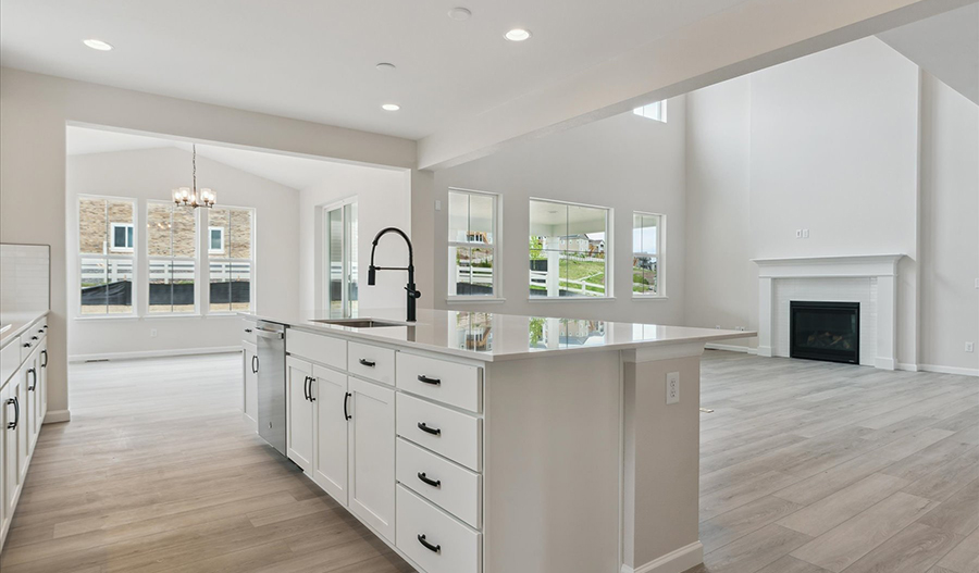 Kitchen of the Dillon floor plan