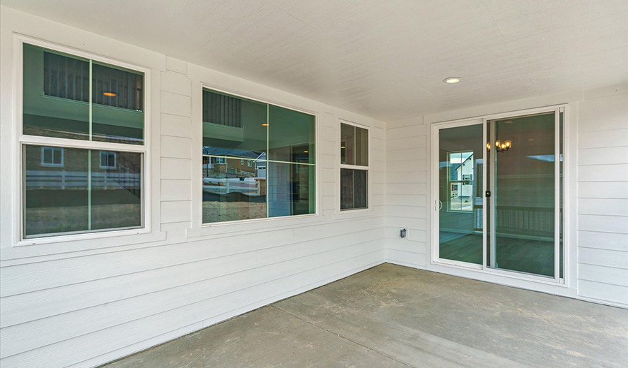Rear Exterior of the Dillon floor plan