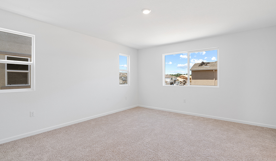 Bedroom of the Pearl floor plan