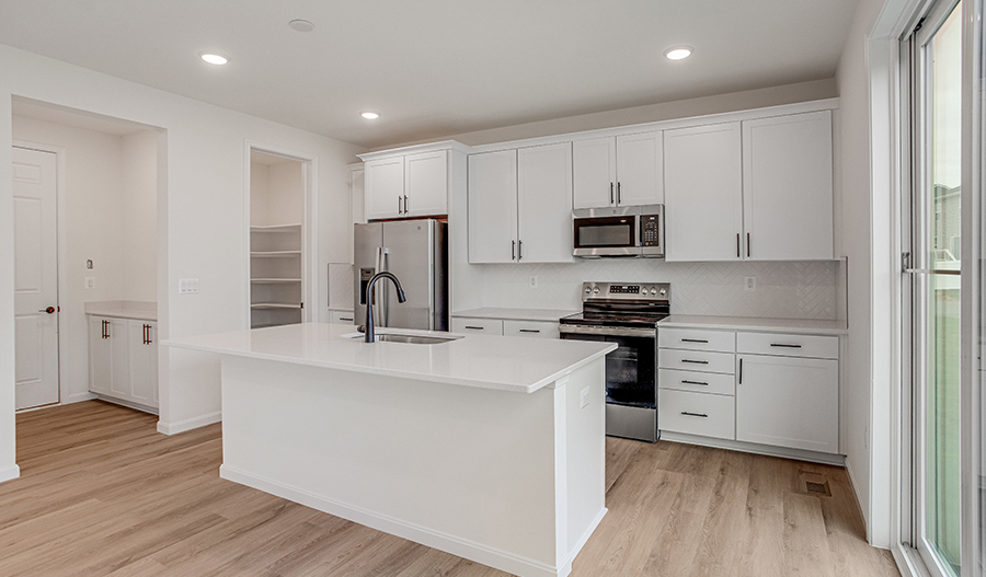 Kitchen of the Lapis floor plan