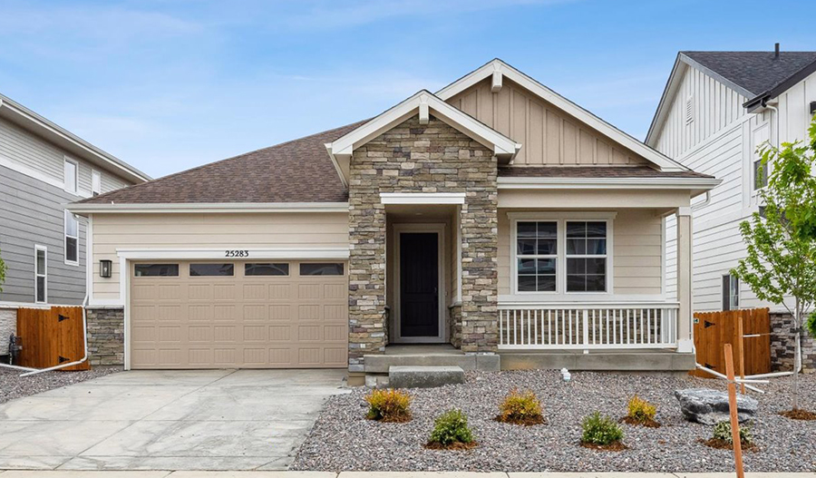 Exterior of the Arlington floor plan