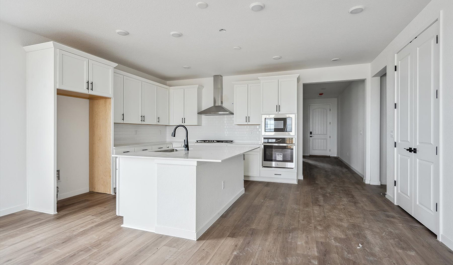 Kitchen of the Arlington floor plan