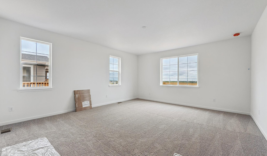 Bedroom of the Arlington floor plan