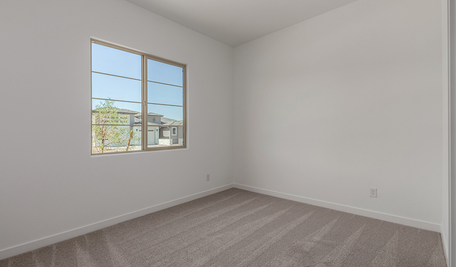 Bedroom of the Raleigh floor plan