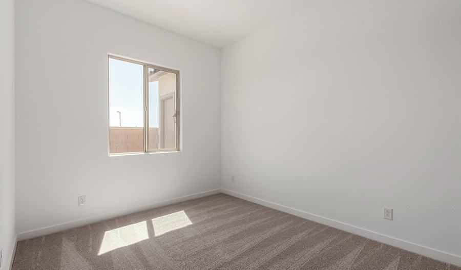 Bedroom of the Raleigh floor plan