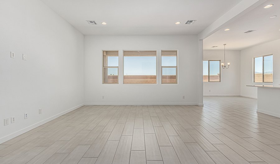 Great Room of the Cassandra floor plan
