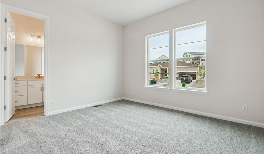 Bedroom of the Holbrook floor plan