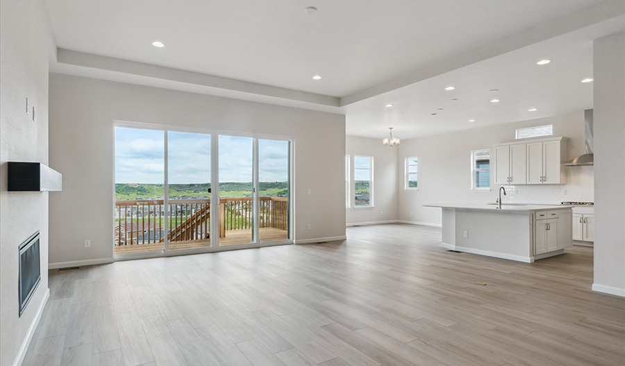 Kitchen of the Holbrook floor plan