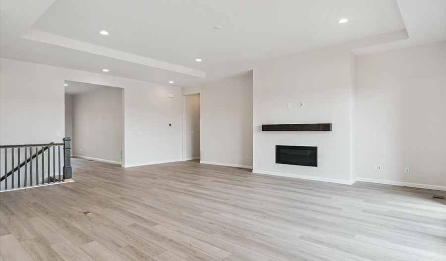 Great Room of the Holbrook floor plan