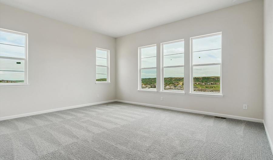 Bedroom of the Holbrook floor plan