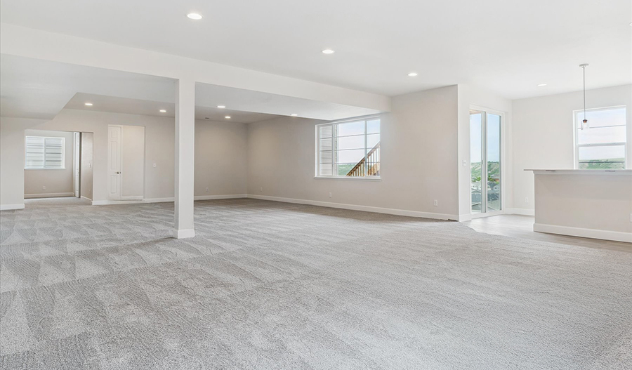 Recreation Room of the Holbrook floor plan