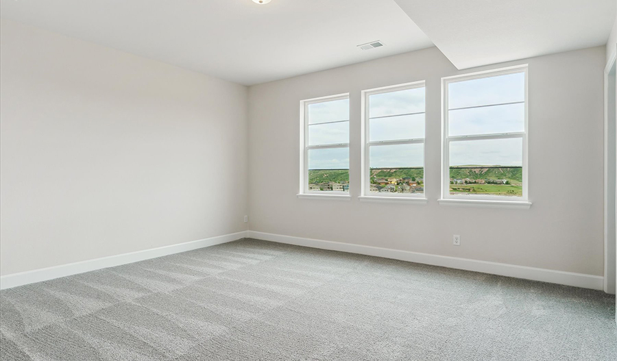 Bedroom of the Holbrook floor plan
