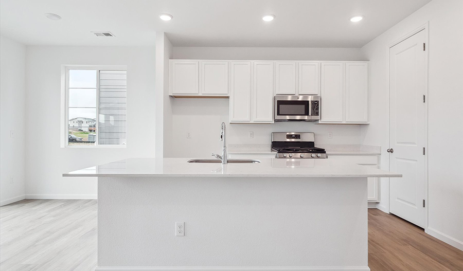 Kitchen of the Coral floor plan