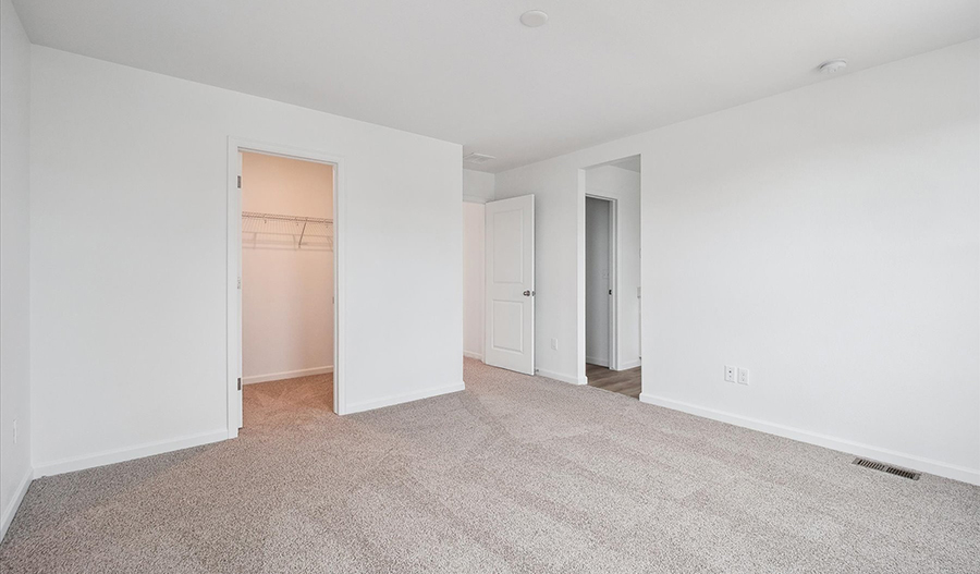 Bedroom of the Coral floor plan