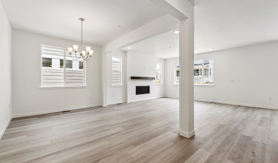 Dining Room of the Leah floor plan