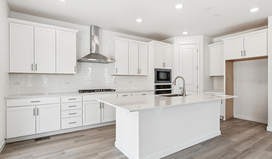 Kitchen of the Leah floor plan