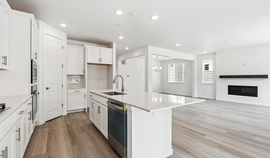 Kitchen of the Leah floor plan