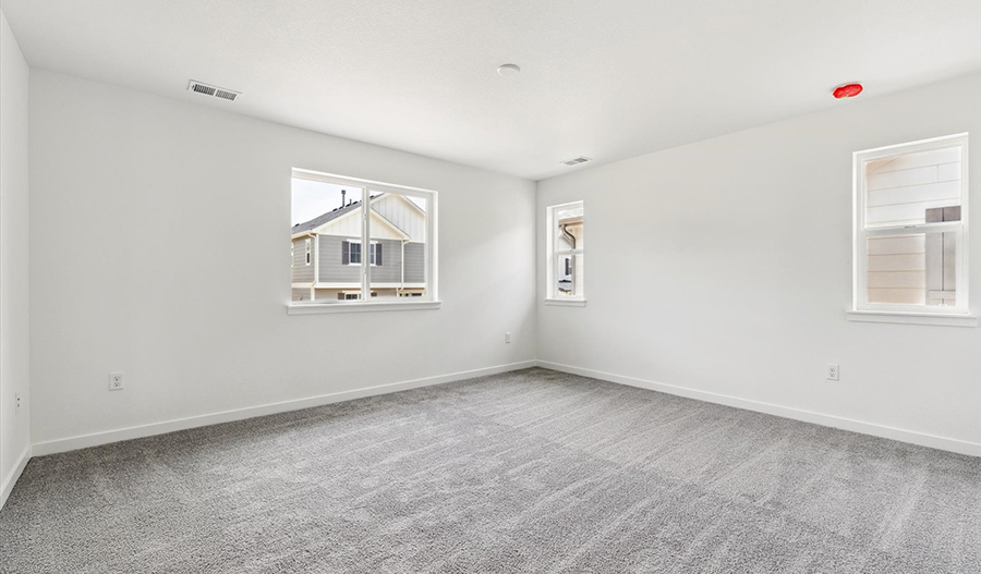 Bedroom of the Leah floor plan