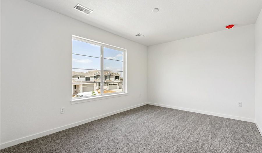 Bedroom of the Leah floor plan
