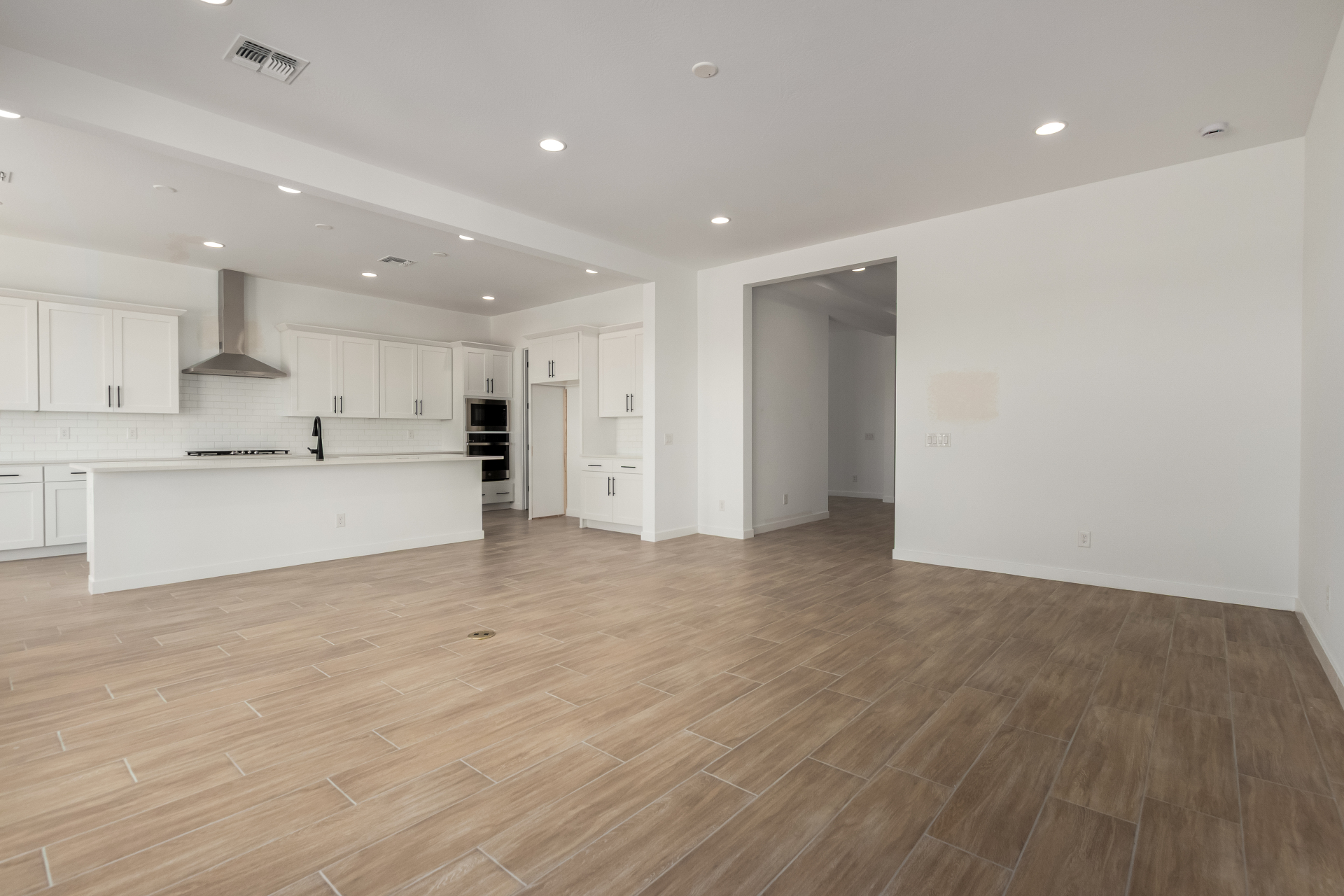 Great Room of the Cassandra floor plan