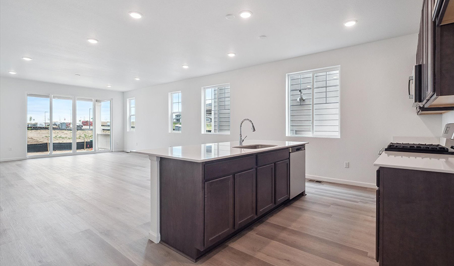 Kitchen of the Alexandrite floor plan