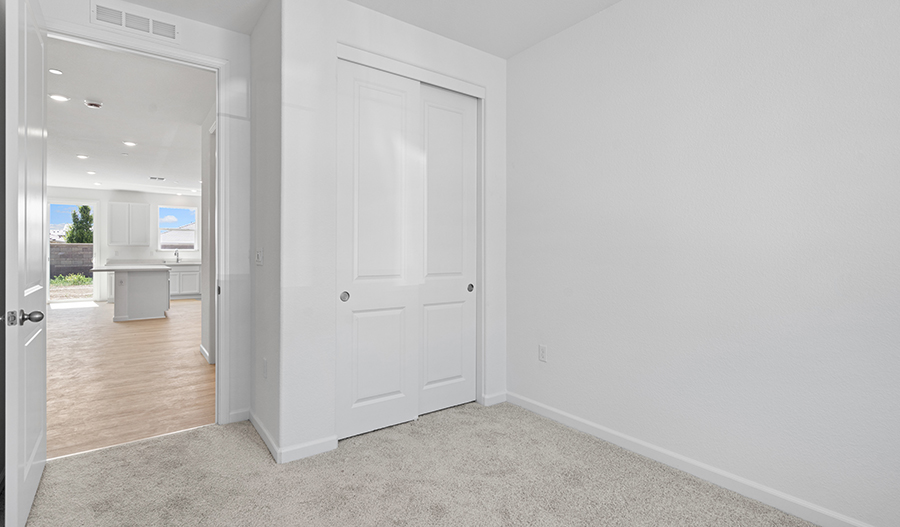 Bedroom of the Pearl floor plan