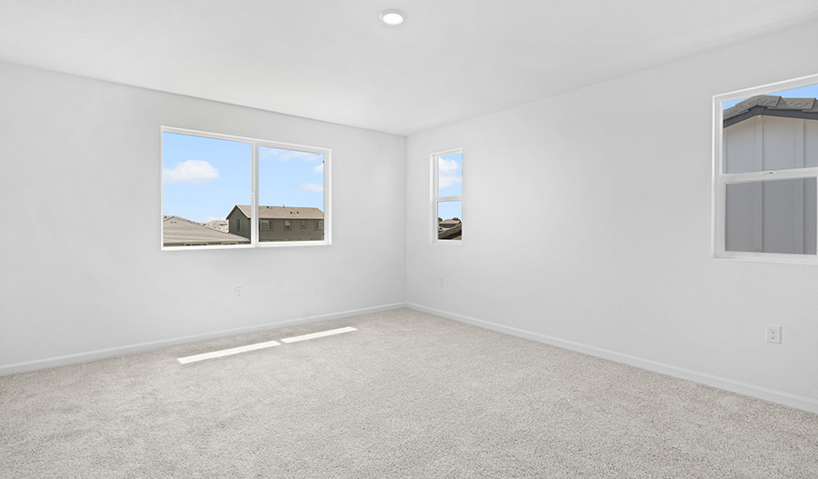 Bedroom of the Pearl floor plan