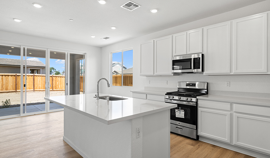 Kitchen of the Moonstone floor plan