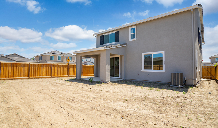 Rear Exterior of the Moonstone floor plan