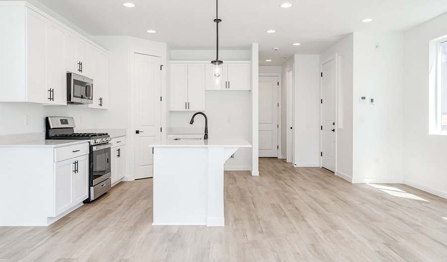 Kitchen of the Alpine floor plan