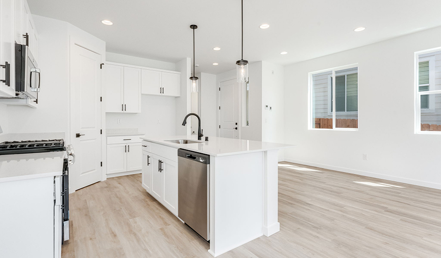 Kitchen of the Alpine floor plan