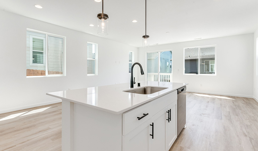 Kitchen of the Alpine floor plan