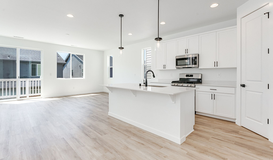 Kitchen of the Alpine floor plan